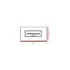 25'' H x 42'' W Steel Outdoor Fire Pit Table with Lid