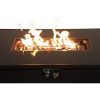 25'' H x 42'' W Steel Outdoor Fire Pit Table with Lid