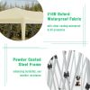 10'x20' Pop Up Canopy Tent with 6 Sidewalls, Ez Pop Up Outdoor Canopy for Parties, Waterproof Commercial Tent with 3 Adjustable Heights, Carry Bag
