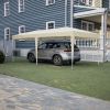 10'x20' Pop Up Canopy Tent with 6 Sidewalls, Ez Pop Up Outdoor Canopy for Parties, Waterproof Commercial Tent with 3 Adjustable Heights, Carry Bag