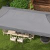 Outsunny 10' x 20' Pop Up Canopy Tent, Instant Sun Shelter with 3-Level Adjustable Height