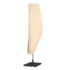 Patio Umbrella Cover for 7ft to 13ft Offset Umbrellas, Water Resistant PU 2000mm, Outdoor Umbrella Cover with Zipper and Rod, Beige