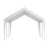 13x20 Heavy Duty Steel Carport Storage Canopy Garage Tent w/ Removable Sidewalls