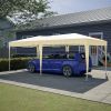 10'x20' Pop Up Canopy Tent with 6 Sidewalls, Ez Pop Up Outdoor Canopy for Parties, Waterproof Commercial Tent with 3 Adjustable Heights, Carry Bag