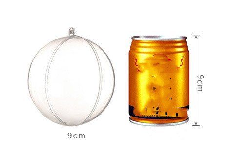 Plastic Ball Hollow Ball PS Decoration Hanging Ball