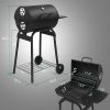 Charcoal Grill with Wheels for Outdoor Party Camping Picnic