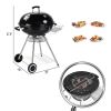 Charcoal Grill with Wheels for Outdoor Party Camping Picnic
